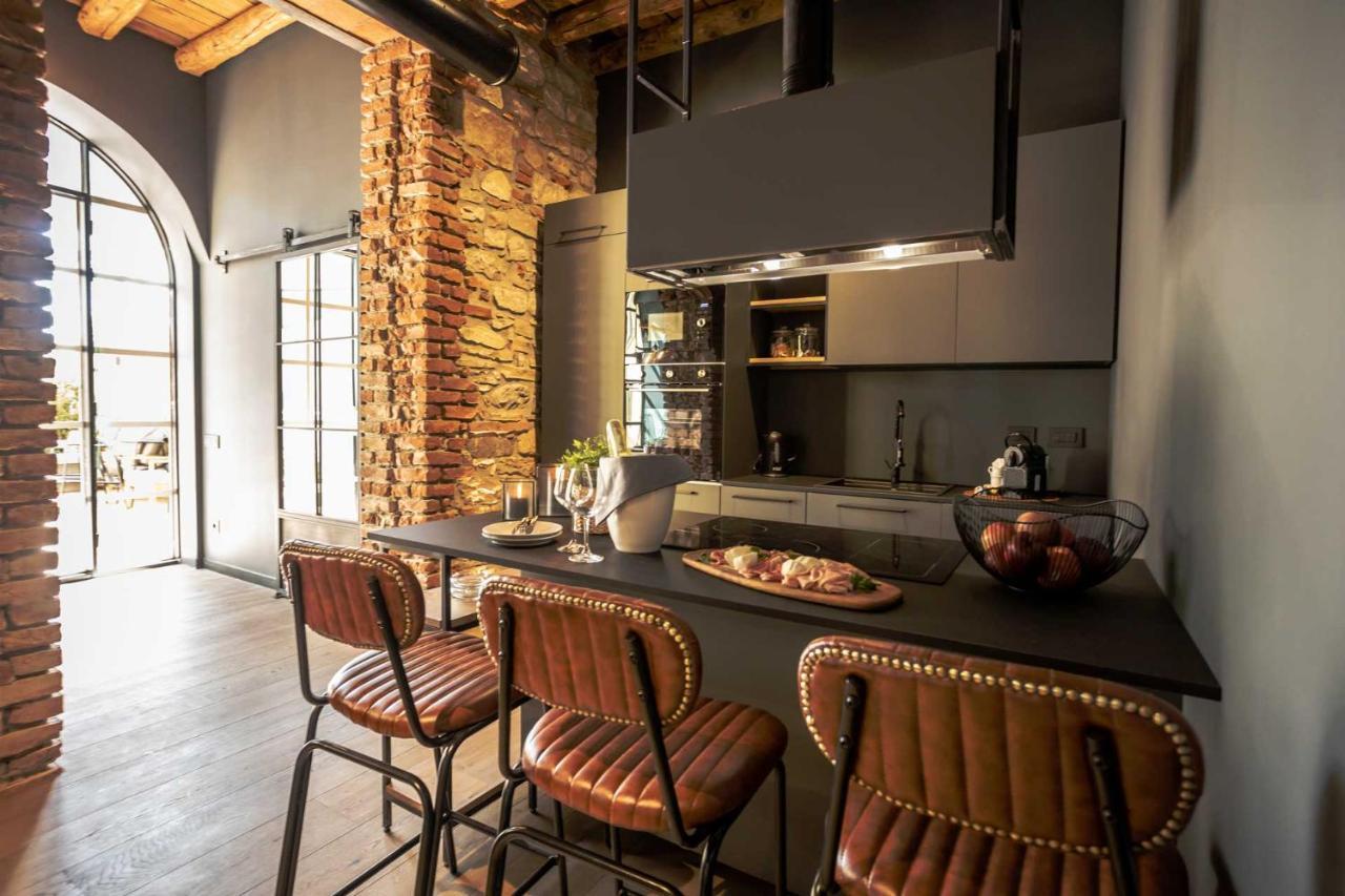 贝尔加莫Ar Prestige Penthouse - Tribeca Loft公寓 外观 照片